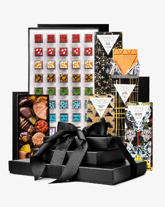 The Ultimate Holiday Chocolate Gift Tower