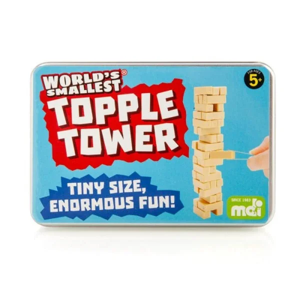 Worlds Smallest Topple Tower