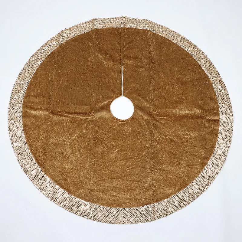 Christmas Gold Tree Skirt