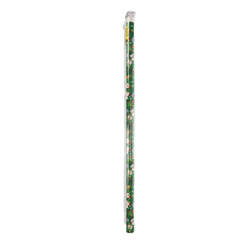 ZONART Xmas Roll Wrapping Paper 70x100cm - Green  (48g)