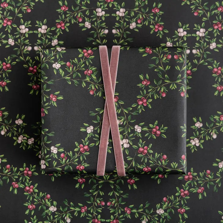 Merry Nouveau Wrapping Paper