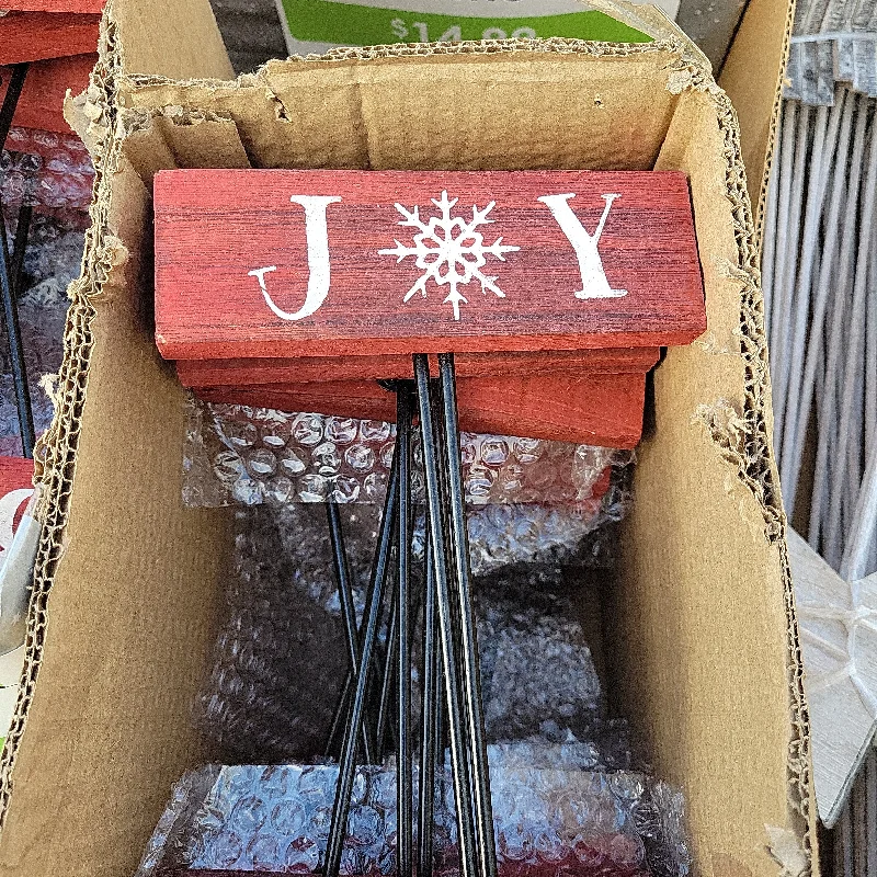 Small Festive Wood Sign